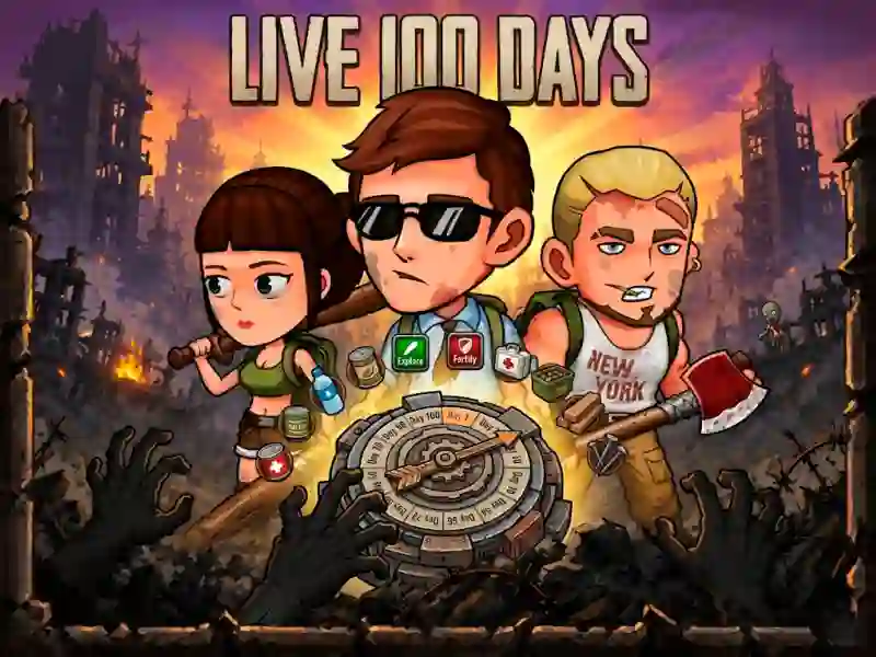 Гульня Live 100 Days онлайн