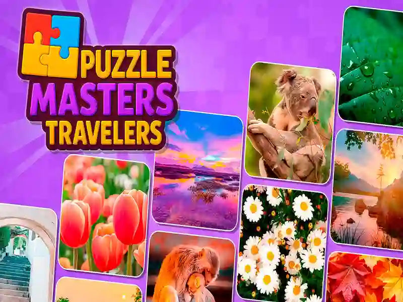 Гульня Puzzle Masters: Падарожнікі онлайн