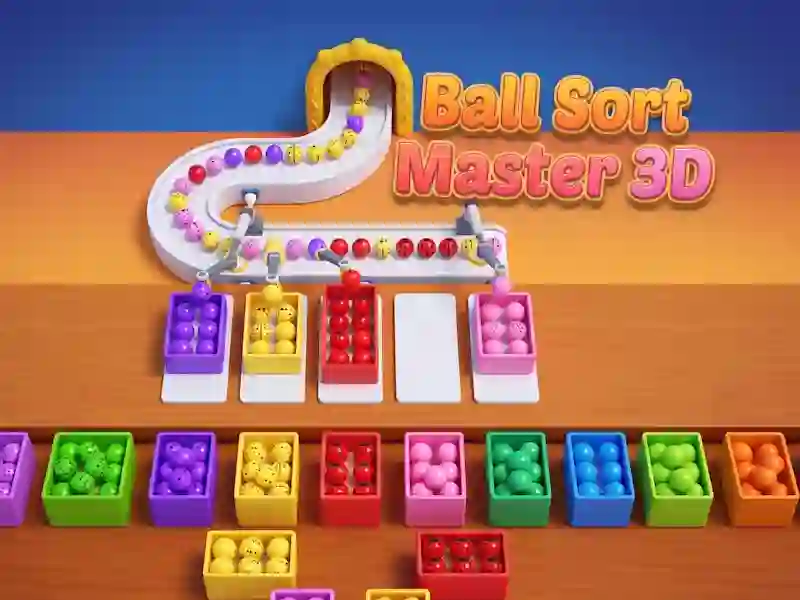 Гульня Ball Sort Master 3D онлайн