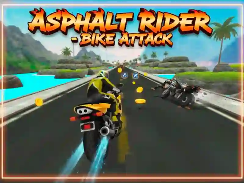 Гульня Asphalt Racer: Атака матацыкла онлайн
