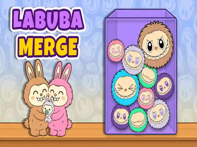 Гульня Labubu: зліццё онлайн Гульня Labubu: зліццё онлайн