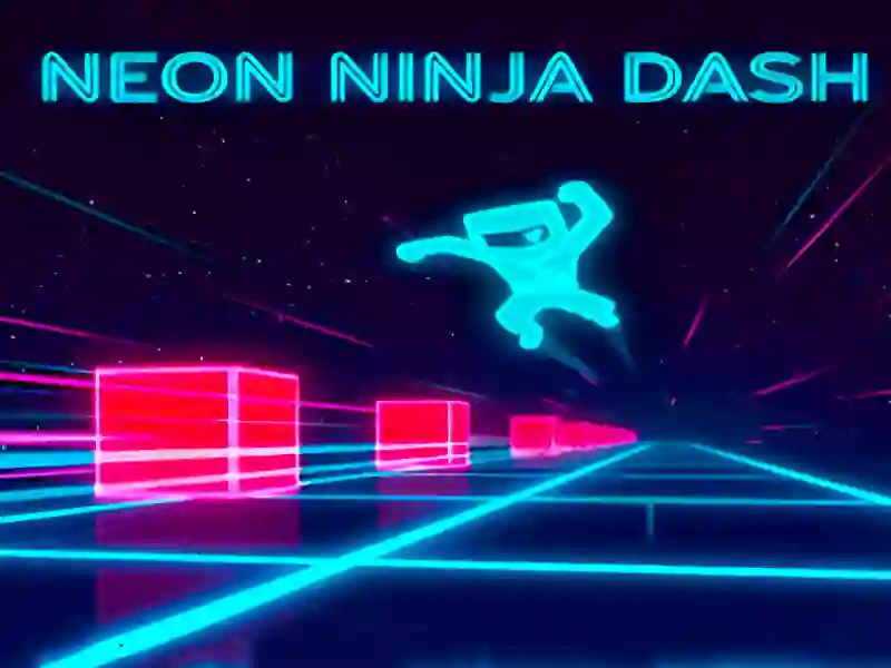 Гульня Neon Ninja Dash онлайн