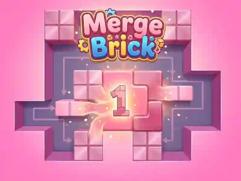 Гульня Merge Brick онлайн