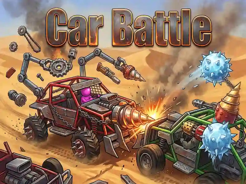 Гульня Car Battle онлайн