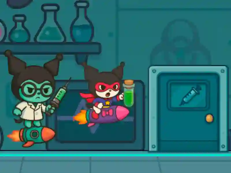Гульня Black Cat: Lab Escape онлайн