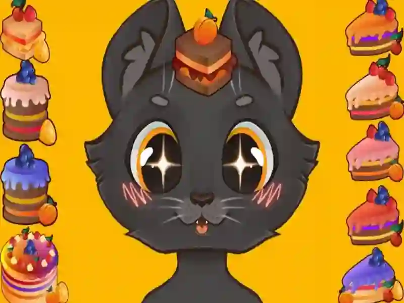 Гульня Салодкі бізнес котак: пірожныя онлайн Гульня Салодкі бізнес котак: пірожныя онлайн