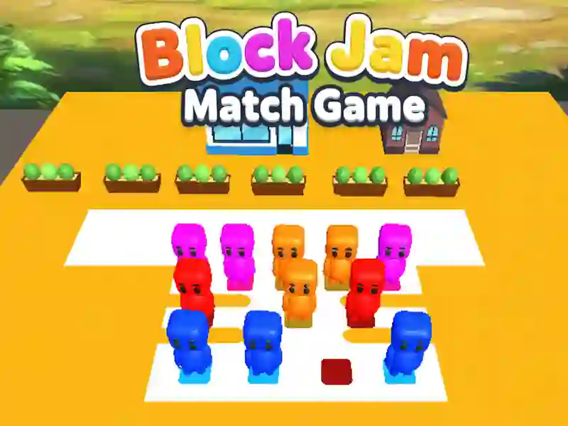Гульня Block Jam Match онлайн