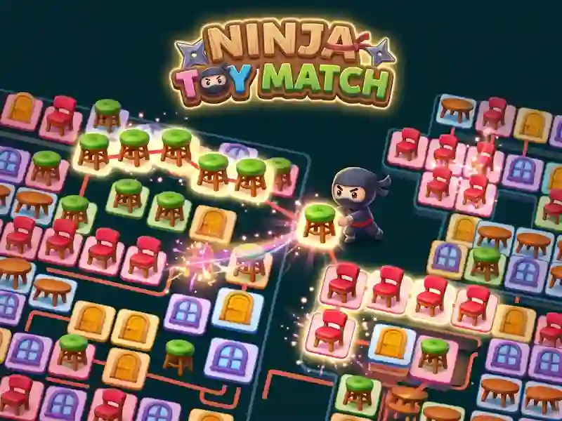Гульня Ninja Toy Match онлайн