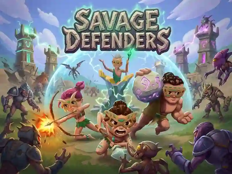 Гульня Savage Defenders онлайн