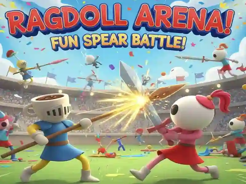 Гульня Rag Doll Arena: вясёлая бітва на дзідах онлайн