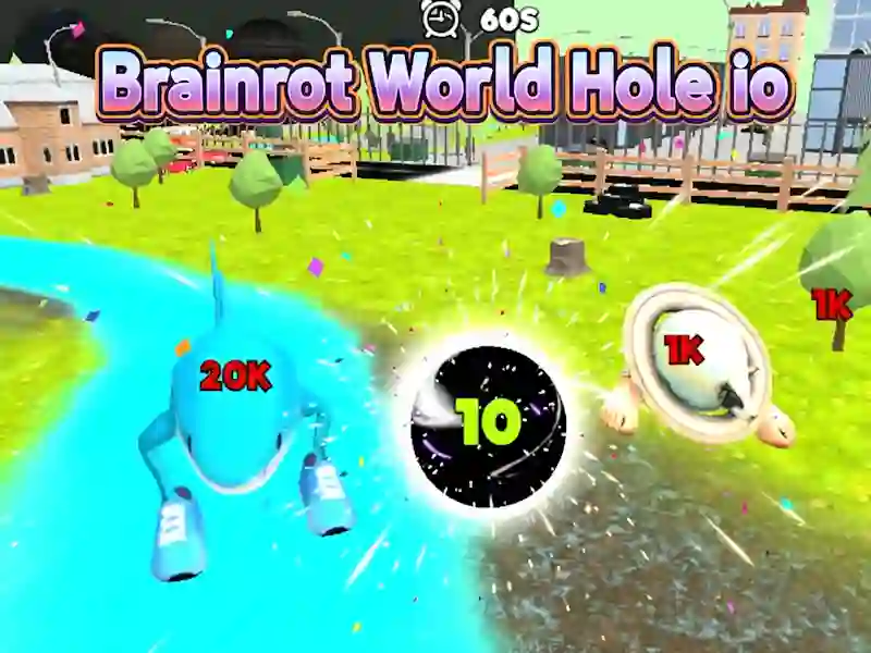 Гульня Свет Brainrot Hole онлайн