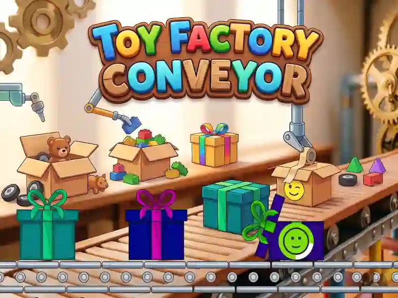 Гульня Toy Factory Conveyor онлайн