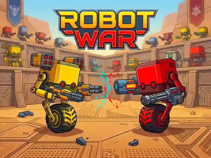 Гульня Robot War онлайн