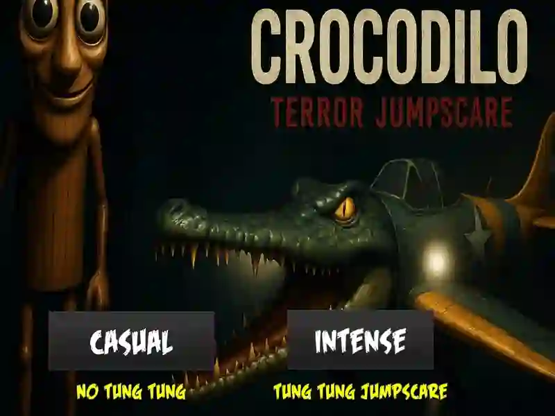 Гульня Crocodile Bombardino: страшны скачок онлайн