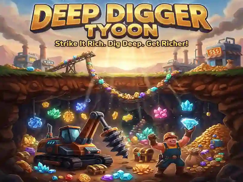 Гульня Deep Excavator Tycoon онлайн