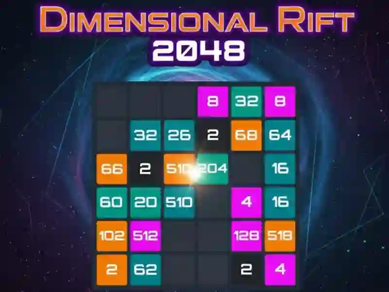 Гульня Dimensional Rift 2048 онлайн