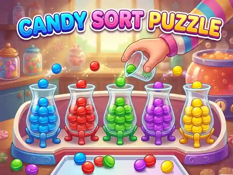Гульня Candy Sort Puzzle онлайн