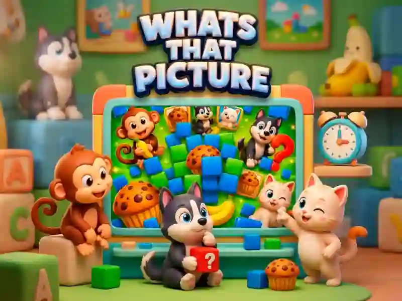 Гульня What's that Pictures 3D онлайн