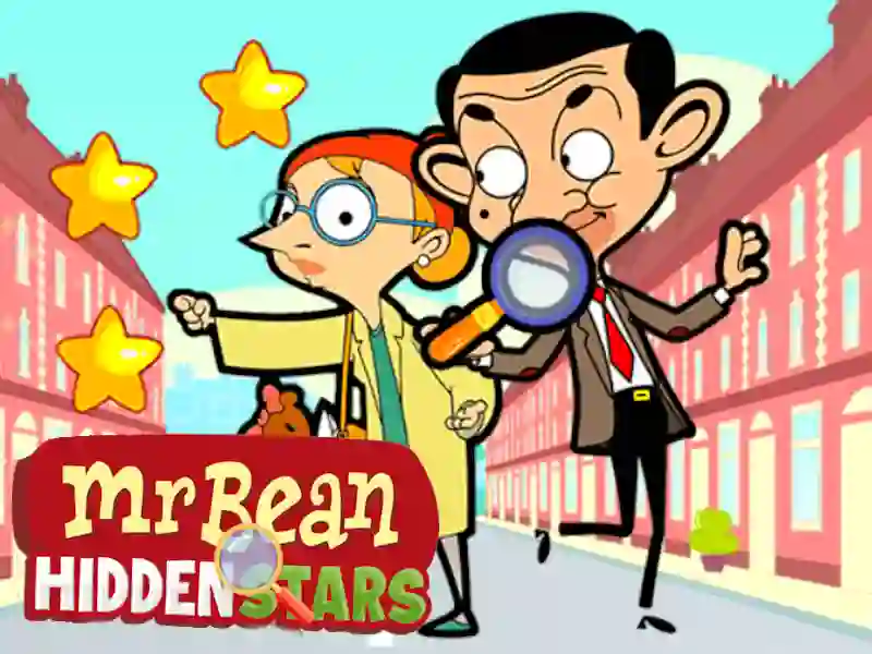 Гульня Mr. Bean Hidden Stars онлайн