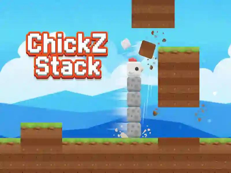 Гульня ChickZ Stack онлайн