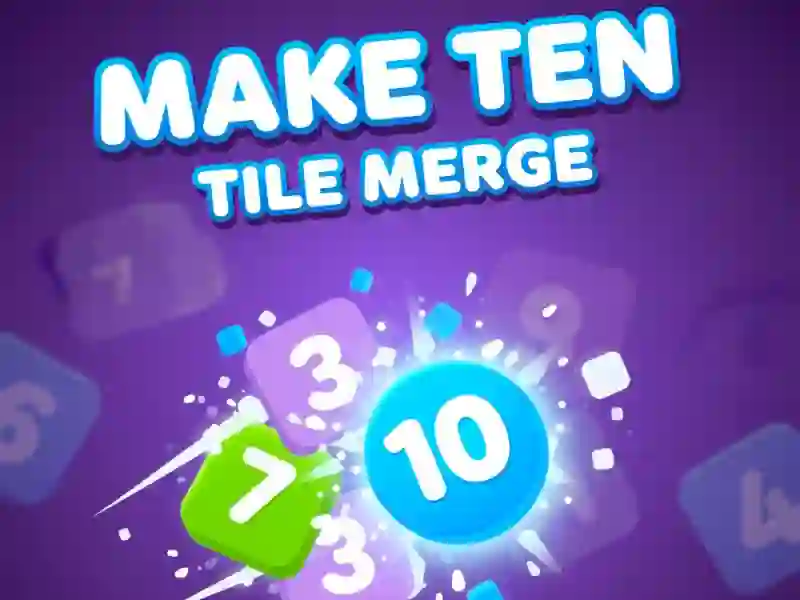 Гульня Make Ten: аб'яднанне плітак онлайн