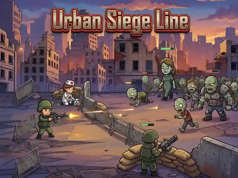 Гульня Urban Siege Line онлайн