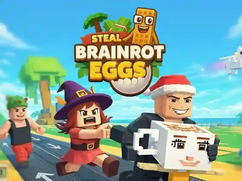 Гульня Italian Brainrot: Steal Eggs онлайн