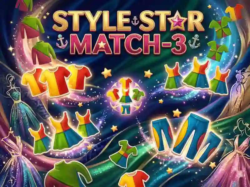 Гульня Style Star Match-3 онлайн