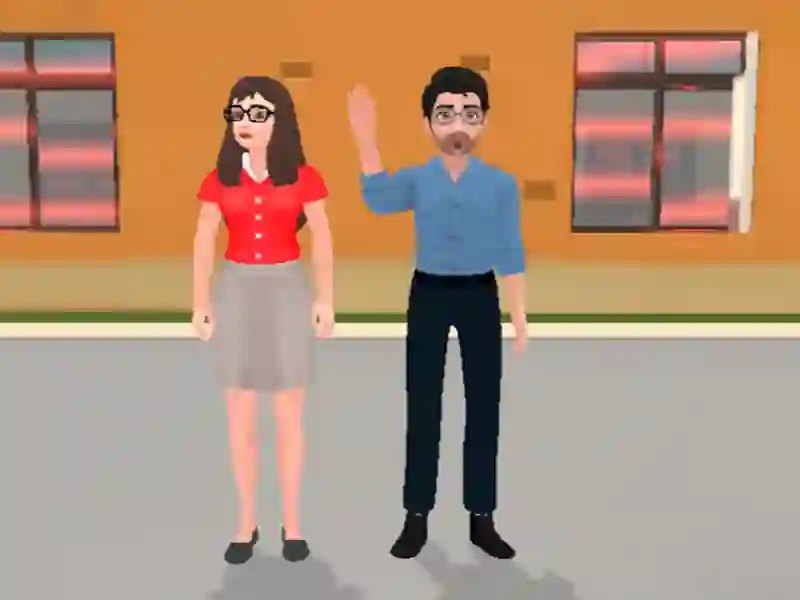 Гульня Гісторыі школы: Сімулятар настаўніка онлайн