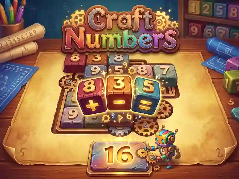 Гульня Craft Number онлайн