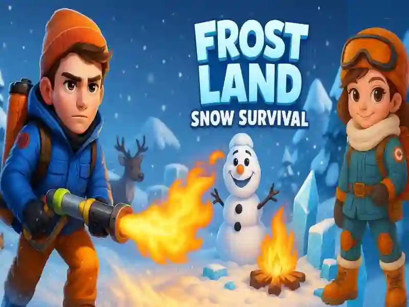 Гульня Frostland: Survival in the Snow онлайн