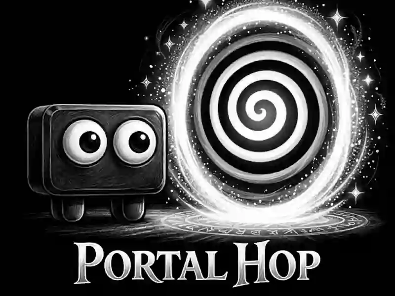 Гульня Portal Hop онлайн