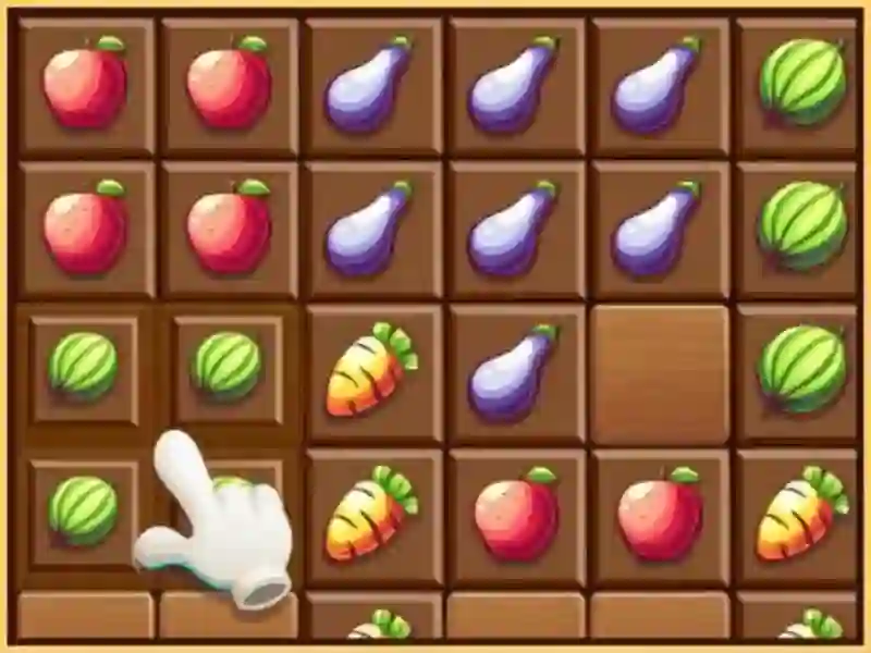 Гульня Fruit Block Tetra Puzzle онлайн