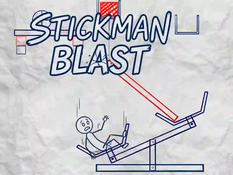 Гульня Stickman Blast онлайн
