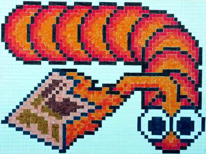 Гульня Піксельная змяя онлайн