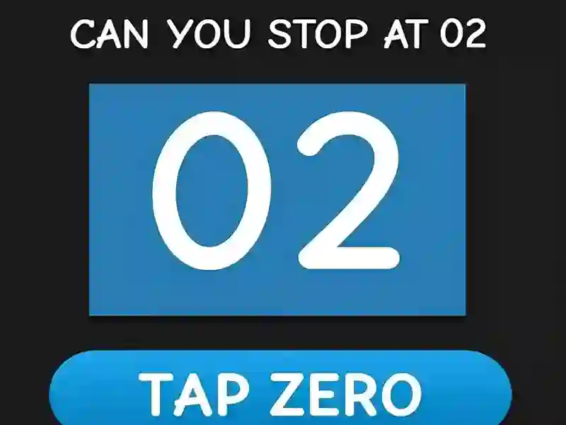Гульня Tap Zero онлайн