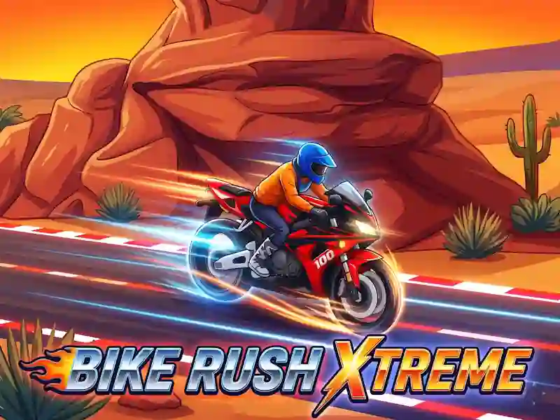 Гульня Bike Rush Xtreme онлайн