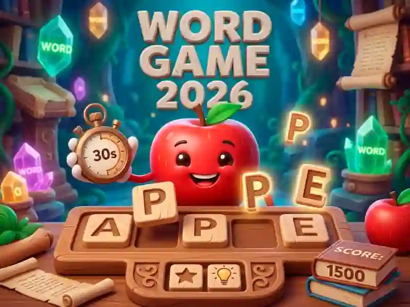 Гульня Word Game 2026 онлайн