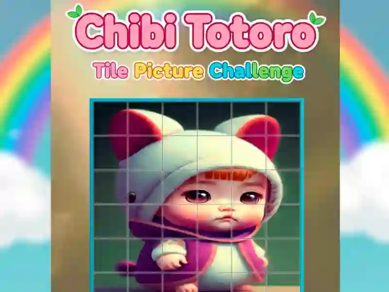 Гульня Chibi Totoro: Image Tiles Challenge онлайн