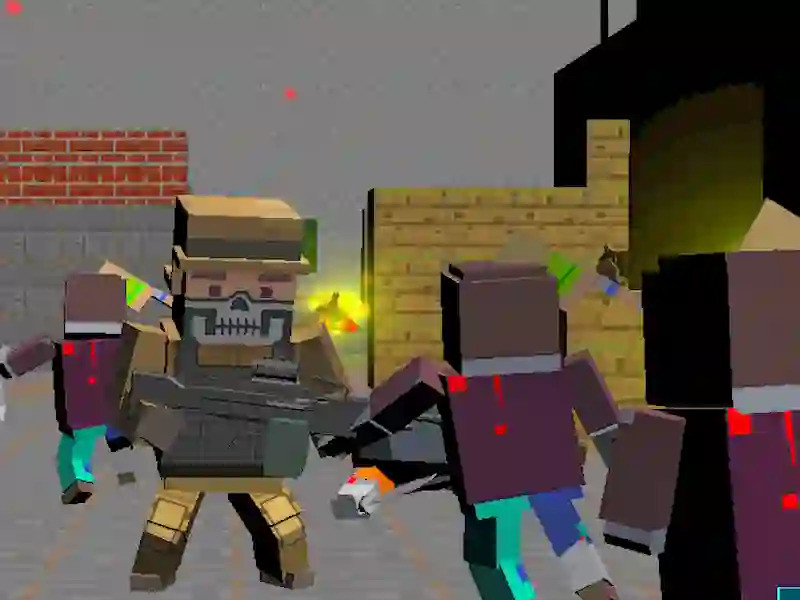 Гульня Апакаліпсіс піксельнай зброі 1 онлайн Гульня Апакаліпсіс піксельнай зброі 1 онлайн