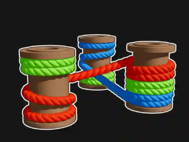 Гульня Сартаванне вяроўкі онлайн