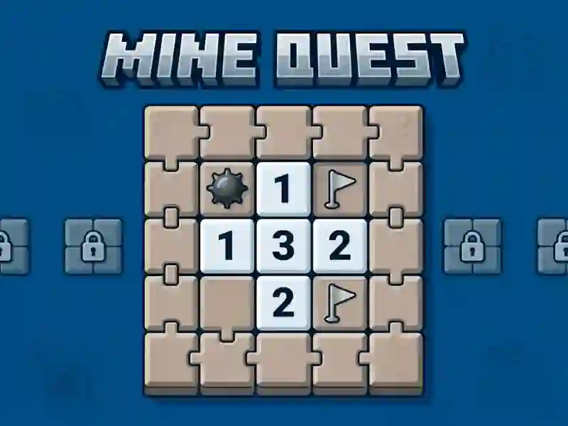 Гульня Mine Quest онлайн