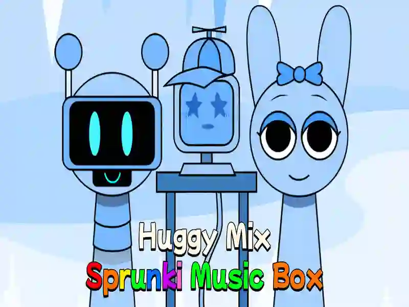 Гульня Haggie Mix Skrunki: Музычная шкатулка онлайн