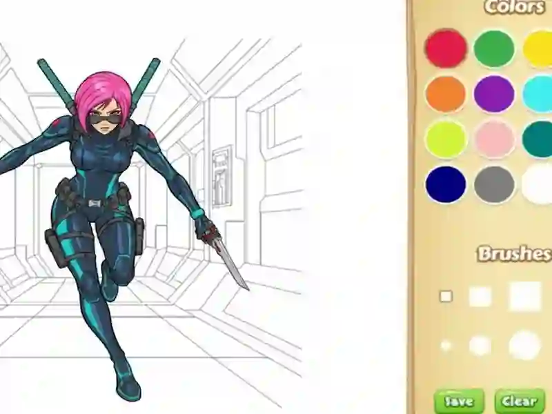 Гульня Афарбоўка кнігі для дзяцей: зло онлайн