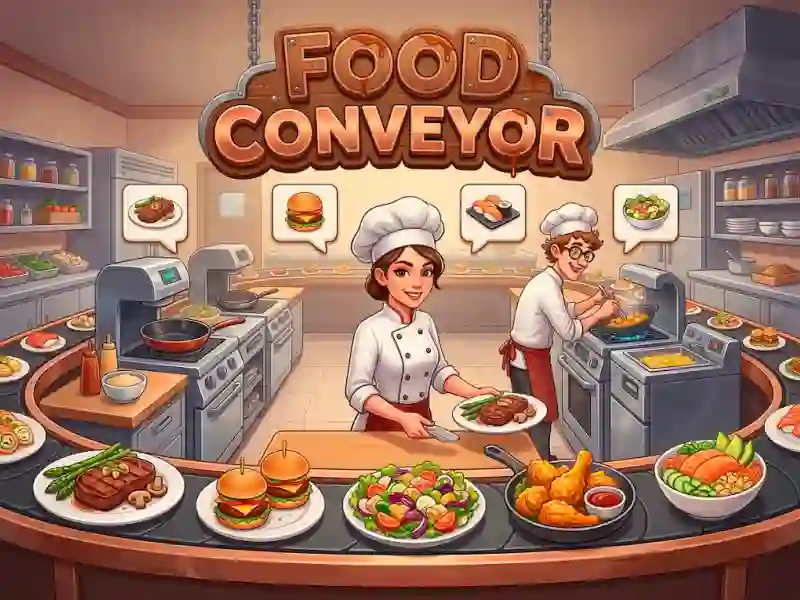 Гульня Food Conveyor онлайн