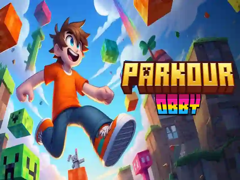 Гульня Parkur Obbi онлайн Гульня Parkur Obbi онлайн