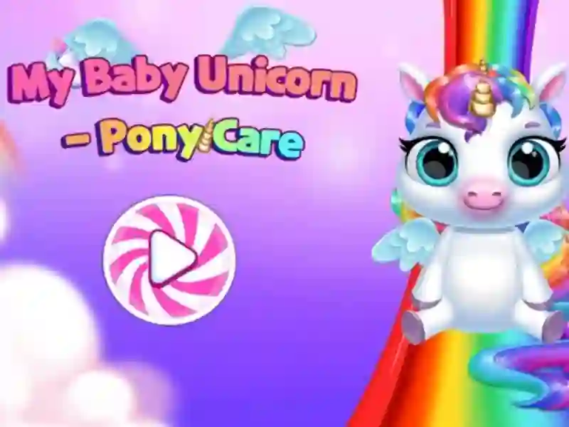 Гульня My Baby Unicorn: Сыход за поні онлайн