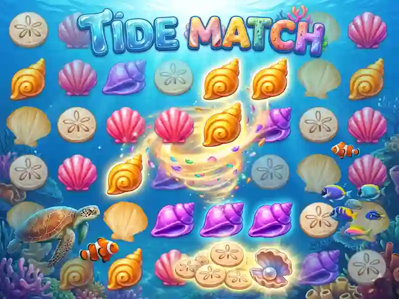 Гульня Tide Match онлайн