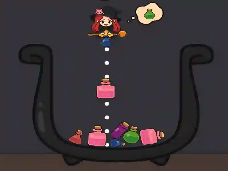 Гульня Зліццё зелля ведзьмы онлайн