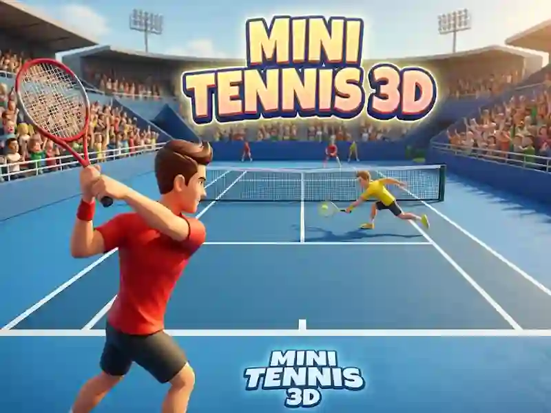Гульня Mini Tennis 3D онлайн